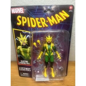 Marvel Legends Spider-Man Electro (Francine Frye) 6" Action Figure – New Sealed